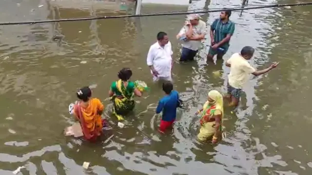 प्रयागराज में बाढ़