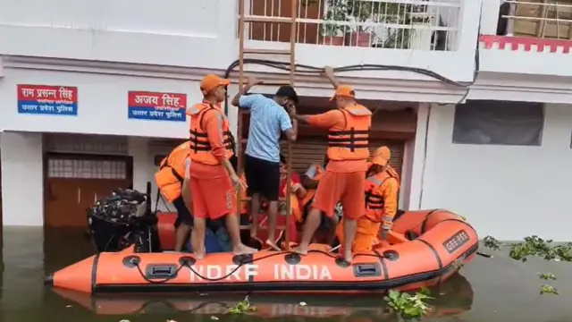 प्रयागराज में बाढ़