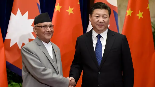 जिनपिंग-ओली