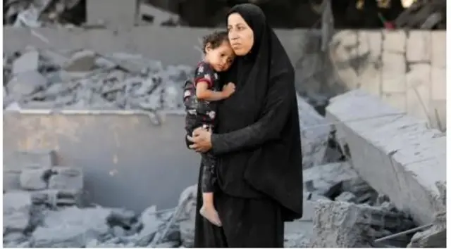 Wata uwa da ƴarta a Gaza