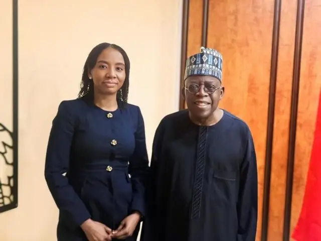 Shugabar hukumar pensho tare da Shugaba Tinubu