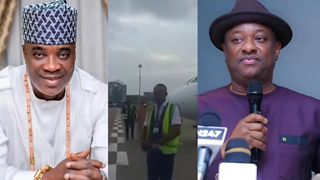 Mịnịsta na-ahụ maka ọdọ ụgbọelu bụ Festus Keyamo na otiegwu Wasiu Ayinde Marshal a maama dịka KWAM1
