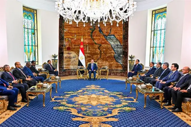 MM Ce'umsaa Sudaani fi pirezidaantiin Masirii Al-Siisiin nageenya irratti mari'atan