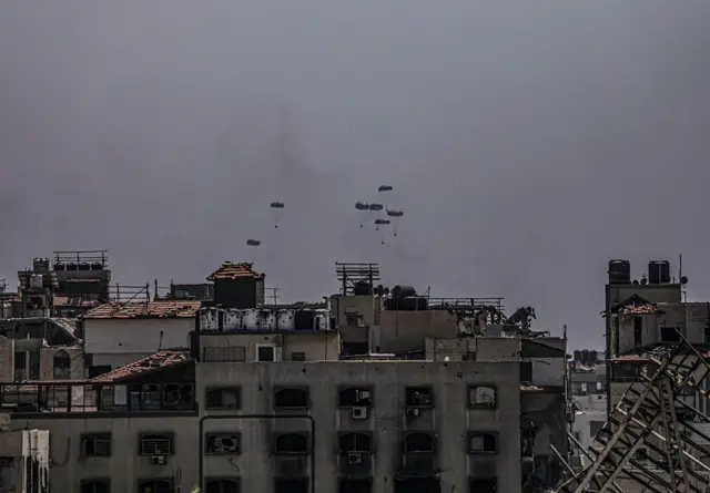 مبان مدمرة في قطاع غزة