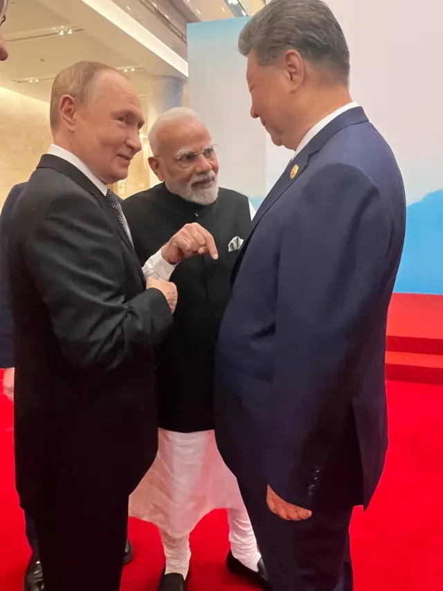 मोदी, पुतिन और शी