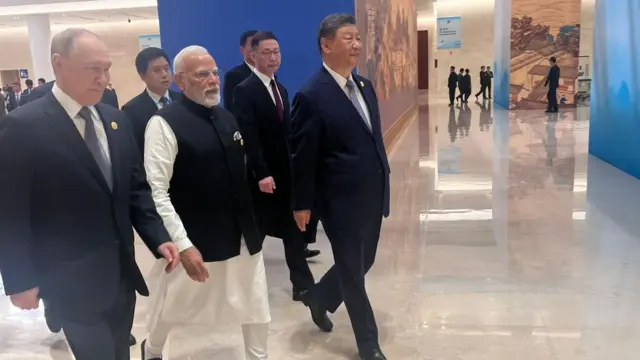 मोदी, पुतिन और शी