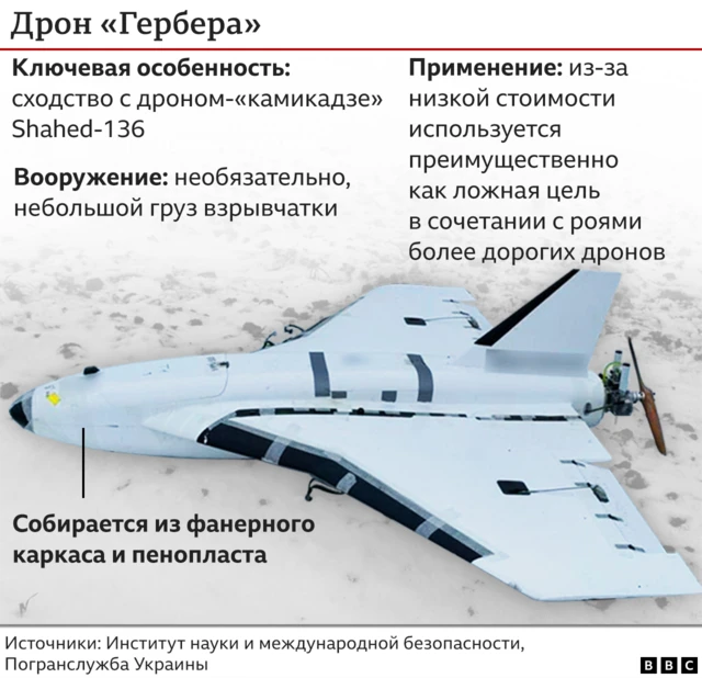 Фото дрона "Гербера" и описание его ключевых особенностей