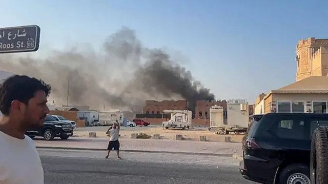 দোহায় হামলার পরের চিত্র