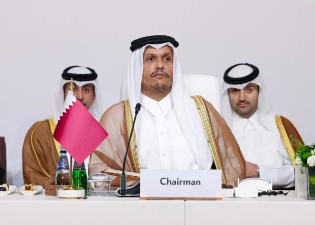 رئيس الوزراء القطري الشيخ محمد بن عبدالرحمن آل ثاني