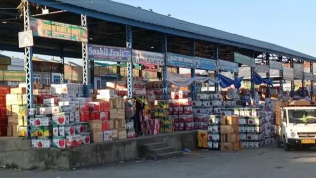 कश्मीर की सेब मंडी