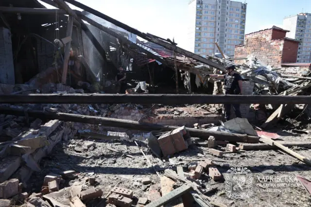 Власти опубликовали фото последствий удара дрона