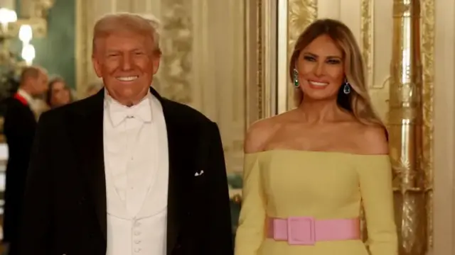 دونالد و ملانیا