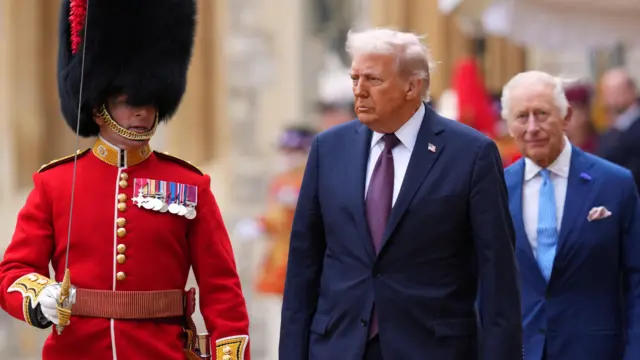 ترامپ و پادشاه