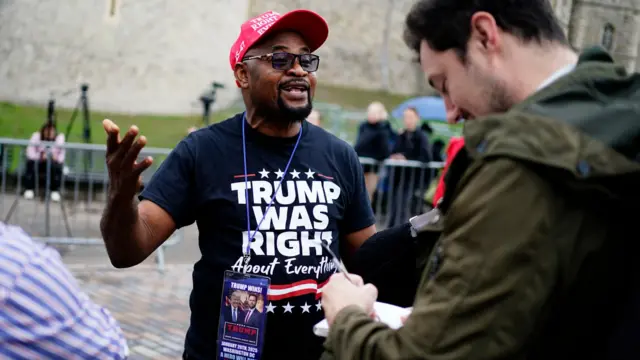 طرفداران ترامپ در وینزور