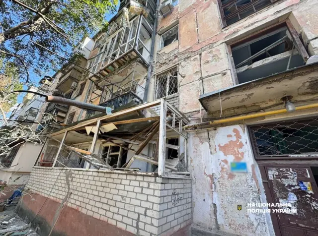 последствия удара по херсонской области
