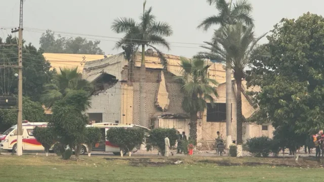 مریدکے میں وہ مقام جہاں حملہ ہوا