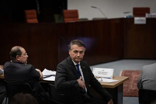 Jair Bolsonaro no STF