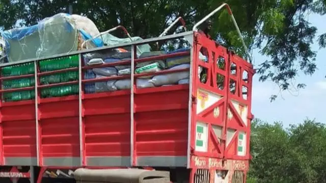 Wata mota da sojojin Najeriya suka kama