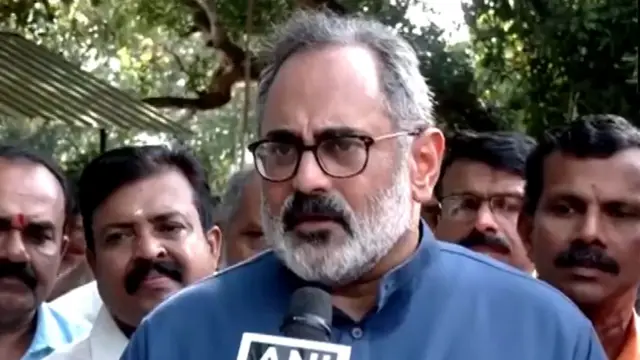 बीजेपी नेता राजीव चंद्रशेखर