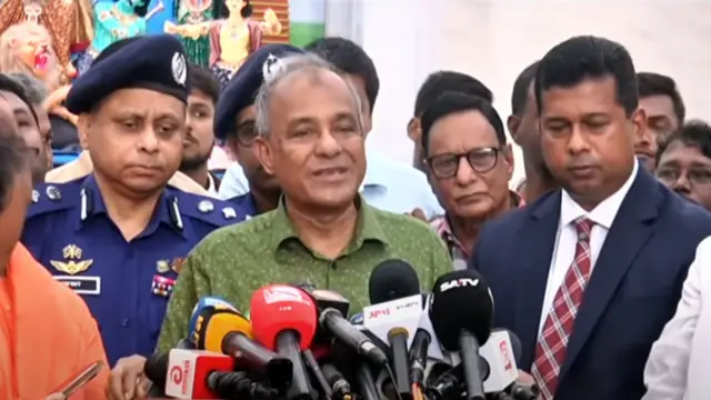 স্বরাষ্ট্র উপদেষ্টা লেফটেন্যান্ট জেনারেল (অব.) মো. জাহাঙ্গীর আলম চৌধুরী।