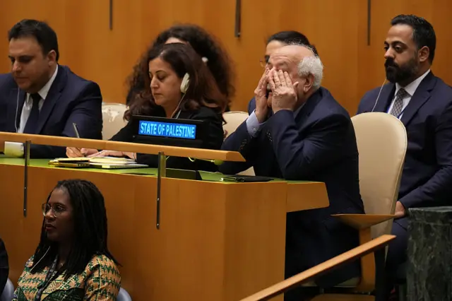 ریاض منصور، نماینده فلسطین در سازمان ملل پس از موجی از به رسمیت شناخته شدن این کشور