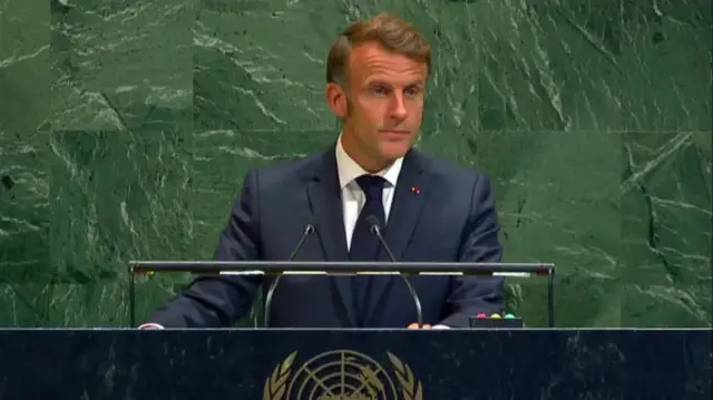 Shugaban Faransa na jawabi a taron MDD