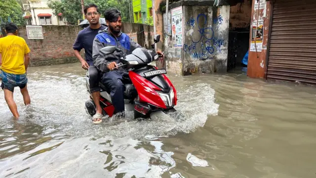 कोलकाता में जलभराव