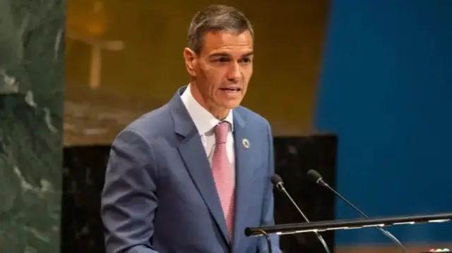 स्पेन के प्रधानमंत्री पेद्रो सांचेज़