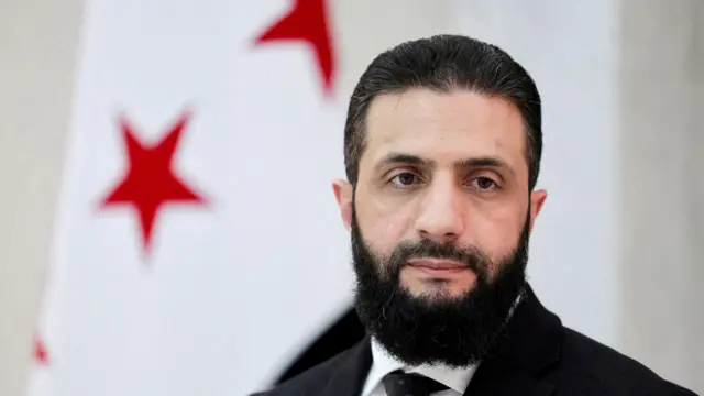 رئيس المرحلة الإنتقالية السوري أحمد الشرع.