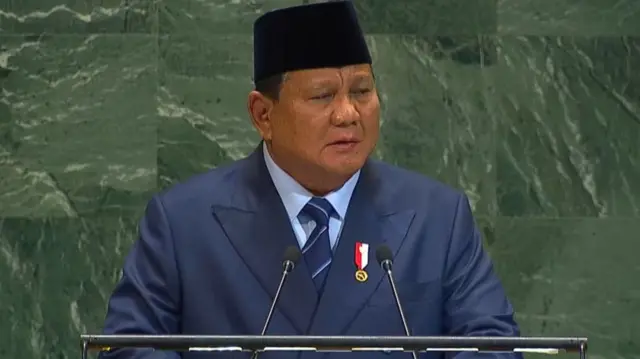 الرئيس الإندونيسي برابوو سوبيانتو