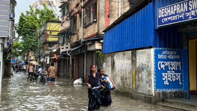 कोलकाता में जलभराव