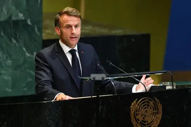 French President at UNGA