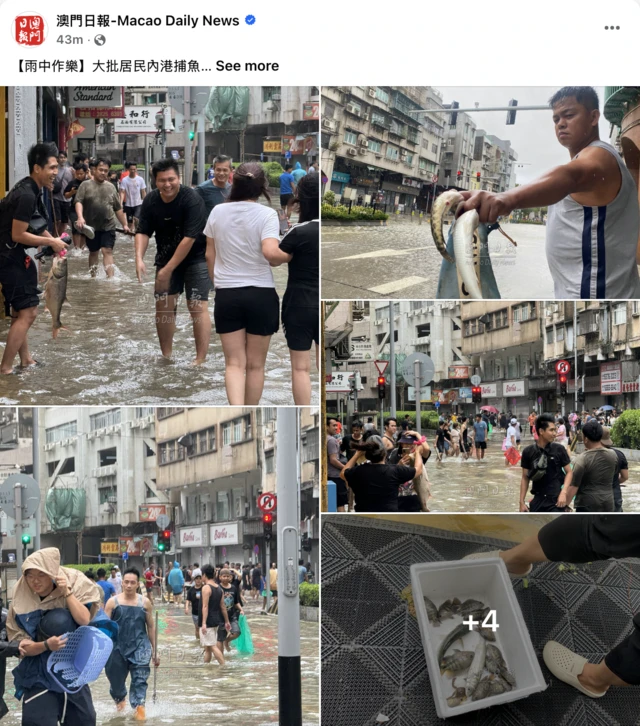 澳門日報Facebook截屏（24/9/2025）