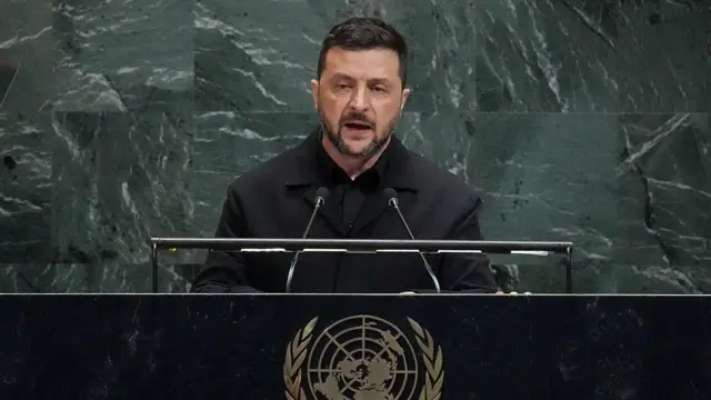 Владимир Зеленский на Генассамблее ООН
