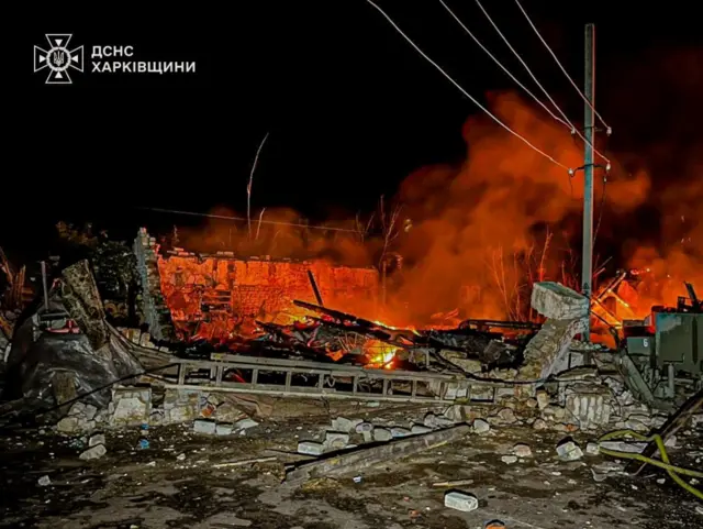 пожар в здании