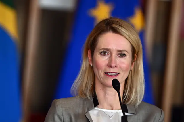 کایا کالاس، مسئول سیاست خارجی اتحادیه اروپا