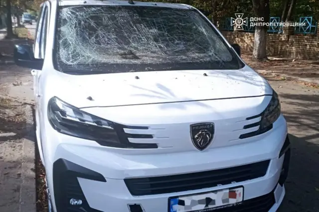 Поврежденный автомобиль