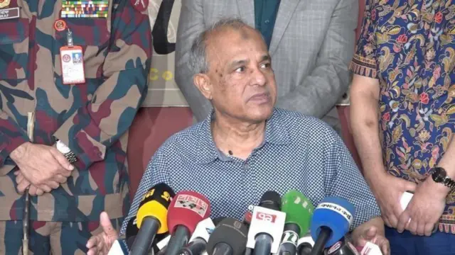 স্বরাষ্ট্র উপদেষ্টা মোঃ জাহাঙ্গীর আলম চৌধুরী। (ফাইল ছবি)