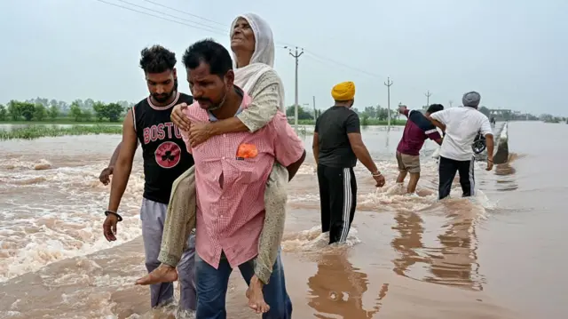 उत्तर भारत बाढ़