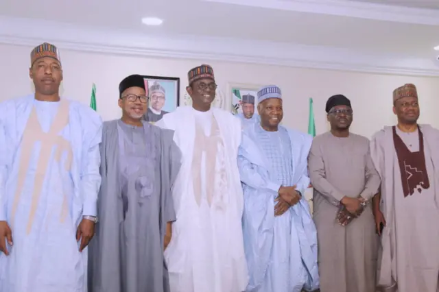 gwamnonin arewa maso gasar shida