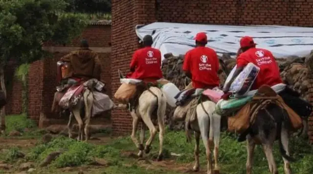 Ndị Save the Children ji inyinya n'ebe ahụ mbuze mere na Sụdan