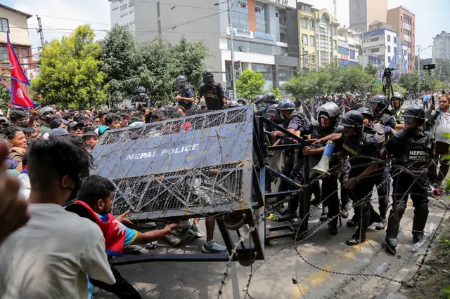 नेपाल प्रदर्शन