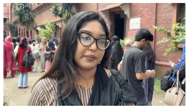 ডাকসু ভোটার হুমায়রা আঞ্জুম