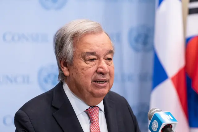 Barreessaa olaanaa Dhaabbata Biyyoota Gamtoomanii Antooniyoo Guutereez