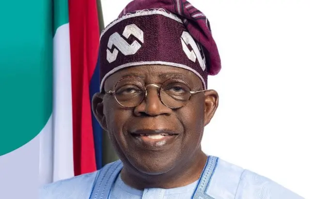 Onyeisiala  Naịjirịa bụ Bola Ahmed Tinubu