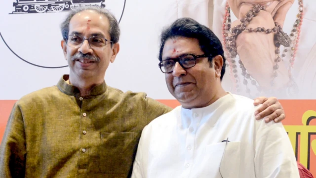 राज ठाकरे और उद्धव ठाकरे