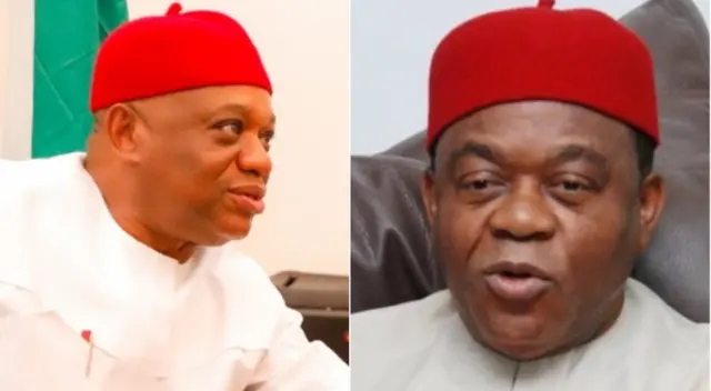 Orji Uzor Kalu na Theodore Orji