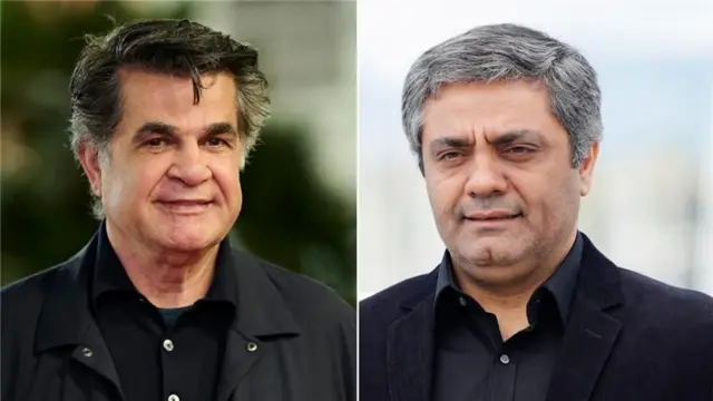 محمدرسولاف (سمت راست) و جعفر پناهی