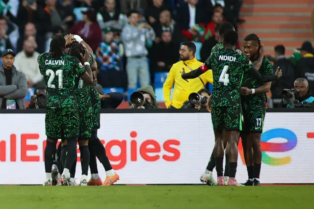 La joie des Nigérians
