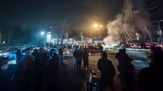 ईरान में विरोध प्रदर्शन